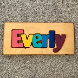 Handmade wood ‘Everly’ puzzle